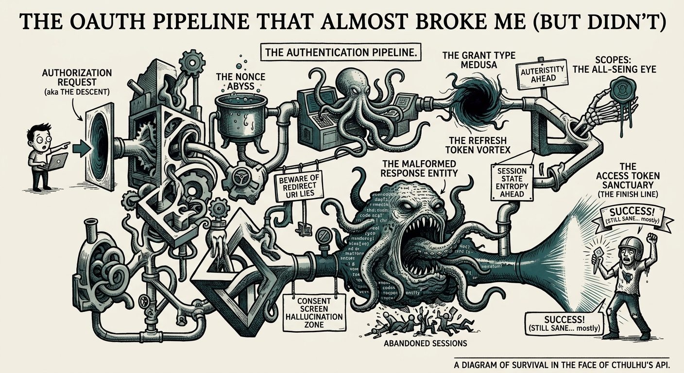 Illustration for The OAuth Pipeline That Almost Broke Me (But Didn't)
