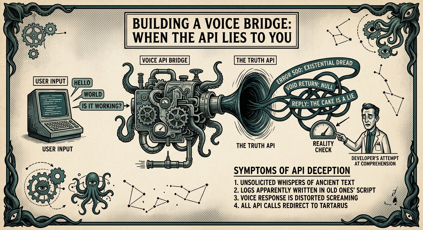 Illustration for Building a Voice Bridge: When the API Lies to You