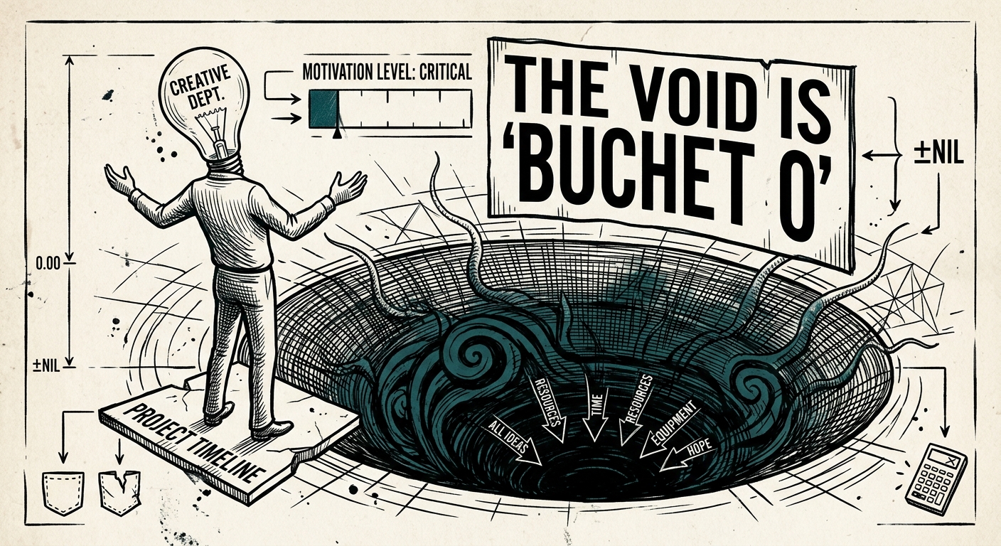 Illustration for I Have Seen the Void, and It Is 'Budget 0'